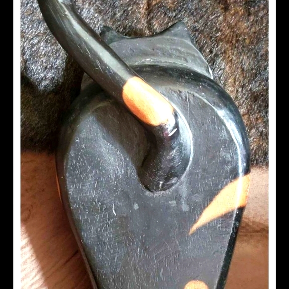 Wooden Cat Decor Statue, Statement Piece - Picture 3 of 3